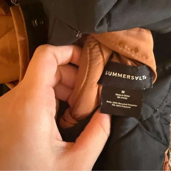 Summersalt Reversible Eco Quilted Lightweight Jacket - Picture 5 of 5